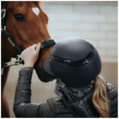 ABUS PIKEUR Reithelme<Reithelm AirLuxe Pure Long Visor