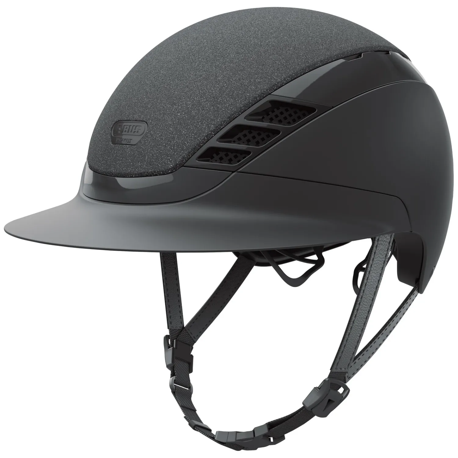 ABUS PIKEUR Reithelme<Reithelm AirLuxe Supreme Glam Long Visor