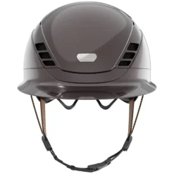 Loesdau Reithelme<ABUS PIKEUR Reithelm AirLuxe Pure Metallic Hazelnut