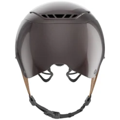 Loesdau Reithelme<ABUS PIKEUR Reithelm AirLuxe Pure Metallic Hazelnut