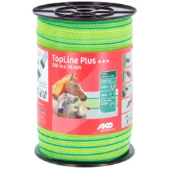 Loesdau Elektrobänder & -Seile<AKO Elektroband TopLine Plus, 200 m