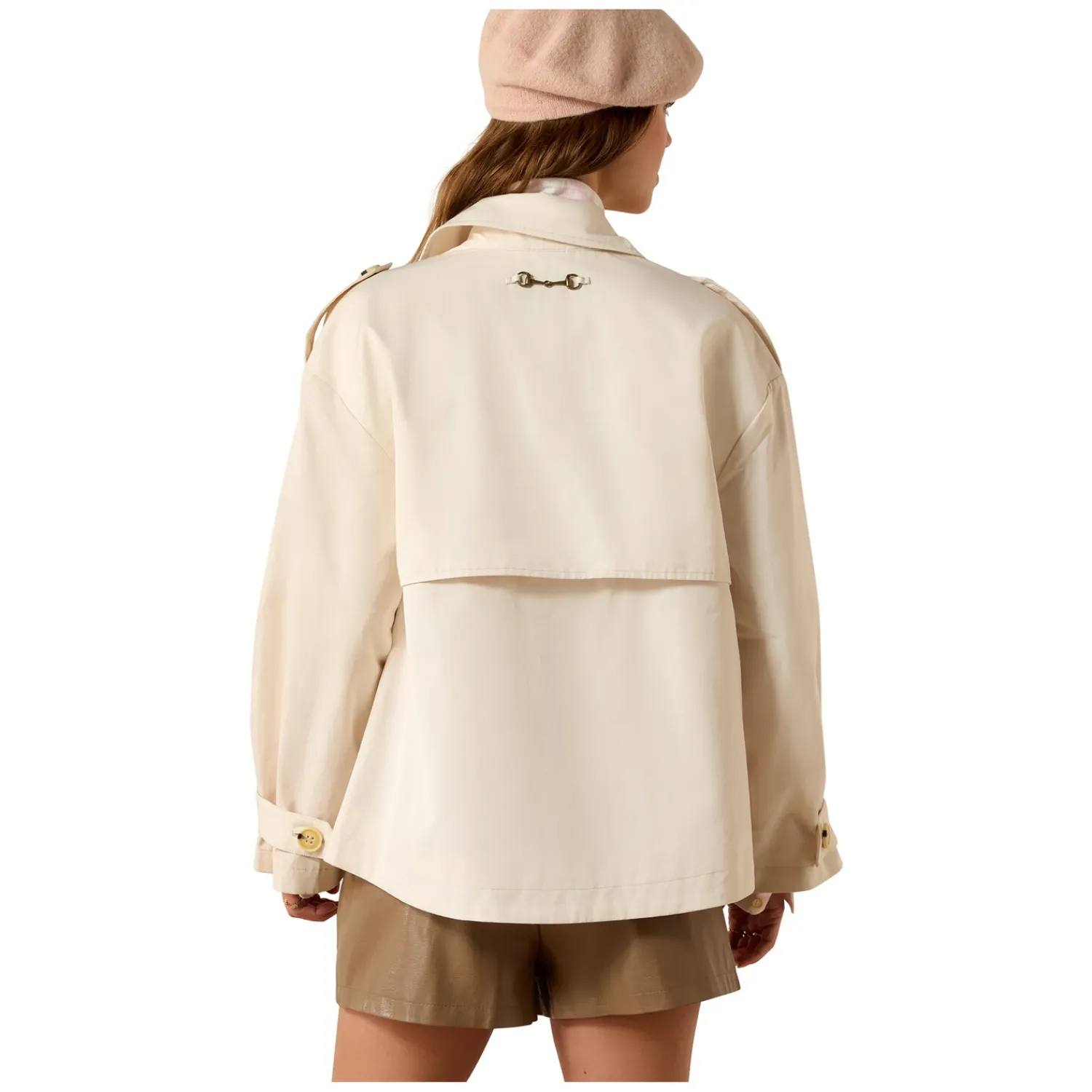 Damen ARIAT Reitjacken<Kurzer Trenchcoat taunton Jacket