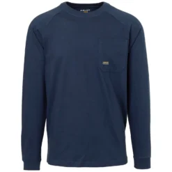 Herren Loesdau Pullover & Hoodies<ARIAT Longsleeve Rebar Cotton Strong