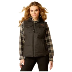 Damen ARIAT Westen<Wete Grizzly Quilted