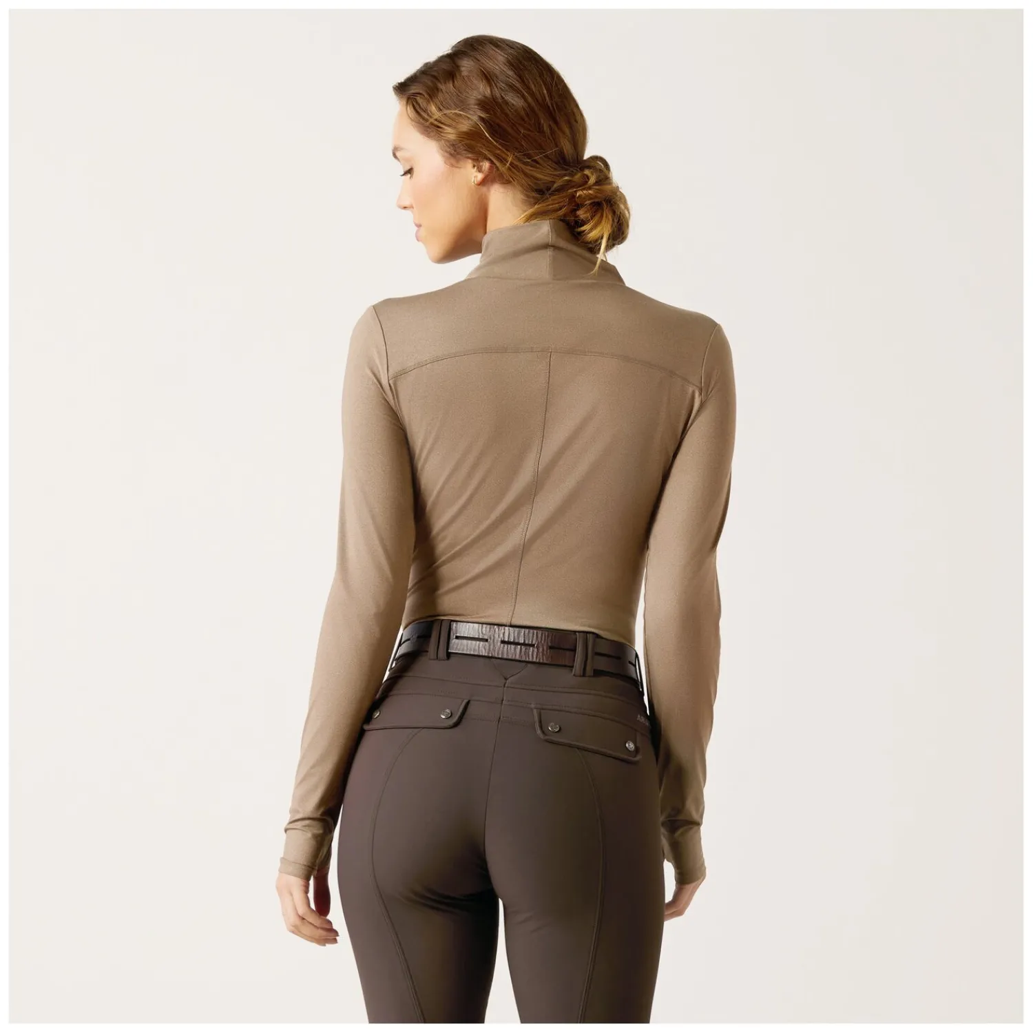 Damen ARIAT Reithosen<Winter-Reithose Tri Factor Vivacity Half Grip