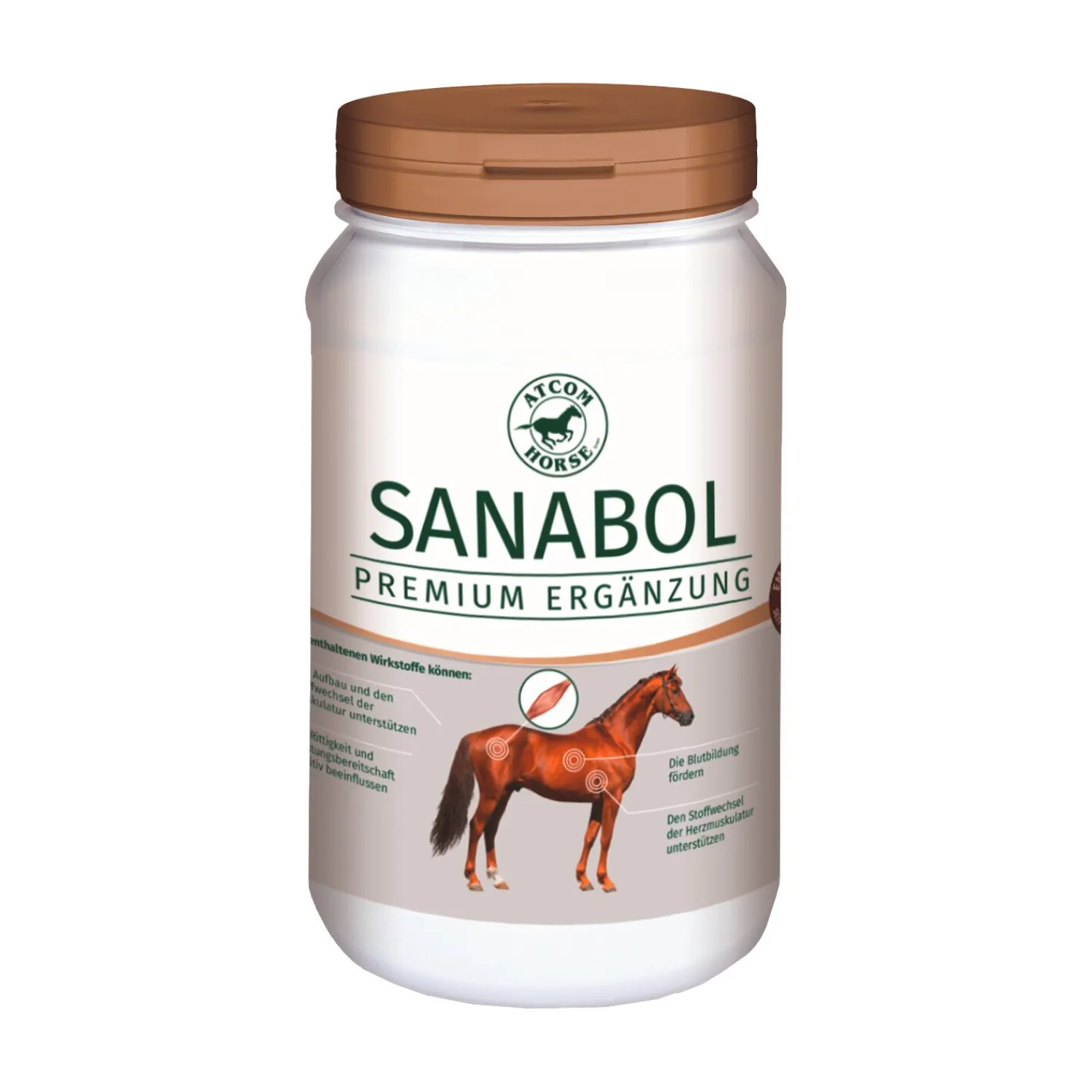 Loesdau Zusatz- Und Mineralfutter<ATCOM Sanabol