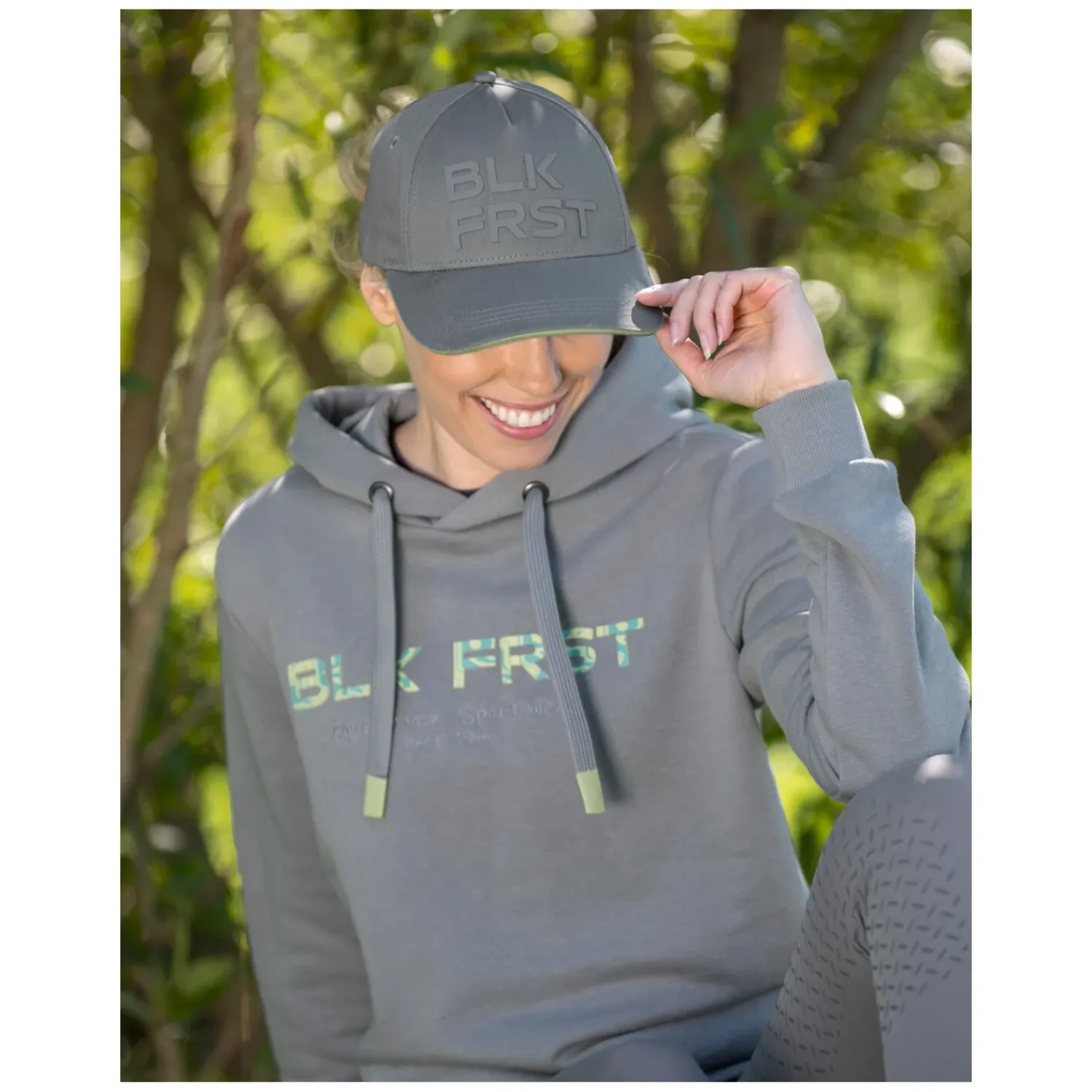 Loesdau Mützen & Schals<black forest Basecap mit Rubberprint