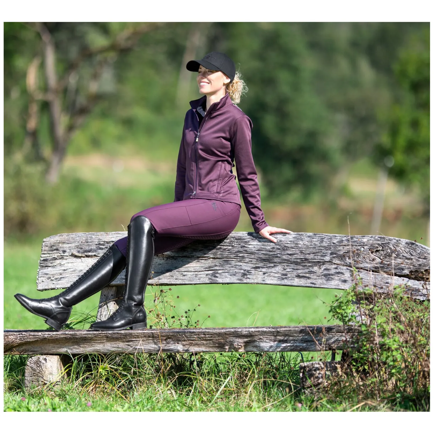 Loesdau Mützen & Schals<forest Basecap mit Rubberprint