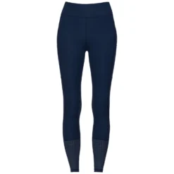 Damen black forest Reithosen<Grip-Halbbesatz-Reitleggings mit Mesh