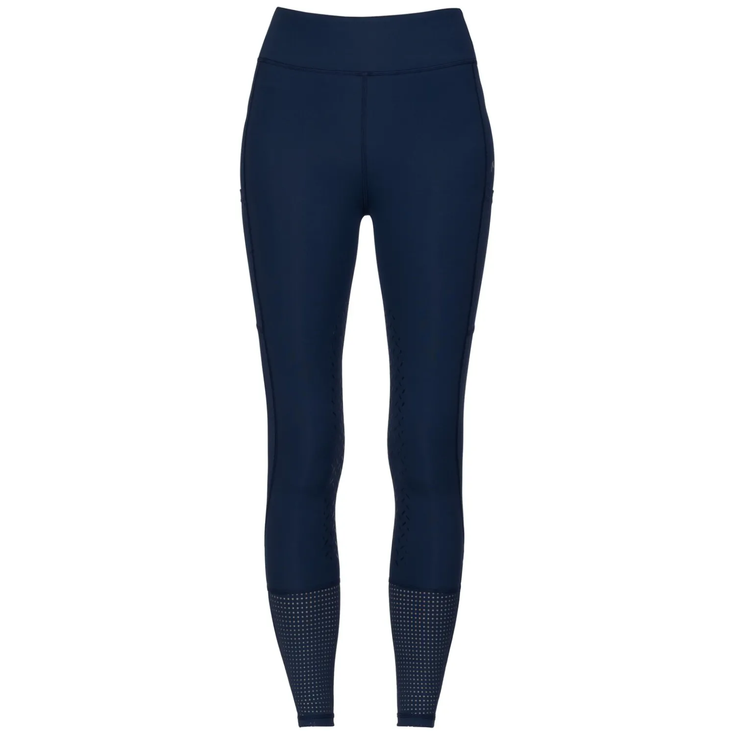 Damen black forest Reithosen<Grip-Halbbesatz-Reitleggings mit Mesh