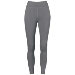 Damen Loesdau Reithosen<black forest Grip-Halbbesatz-Reitleggings mit Mesh