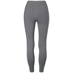 Damen Loesdau Reithosen<black forest Grip-Halbbesatz-Reitleggings mit Mesh