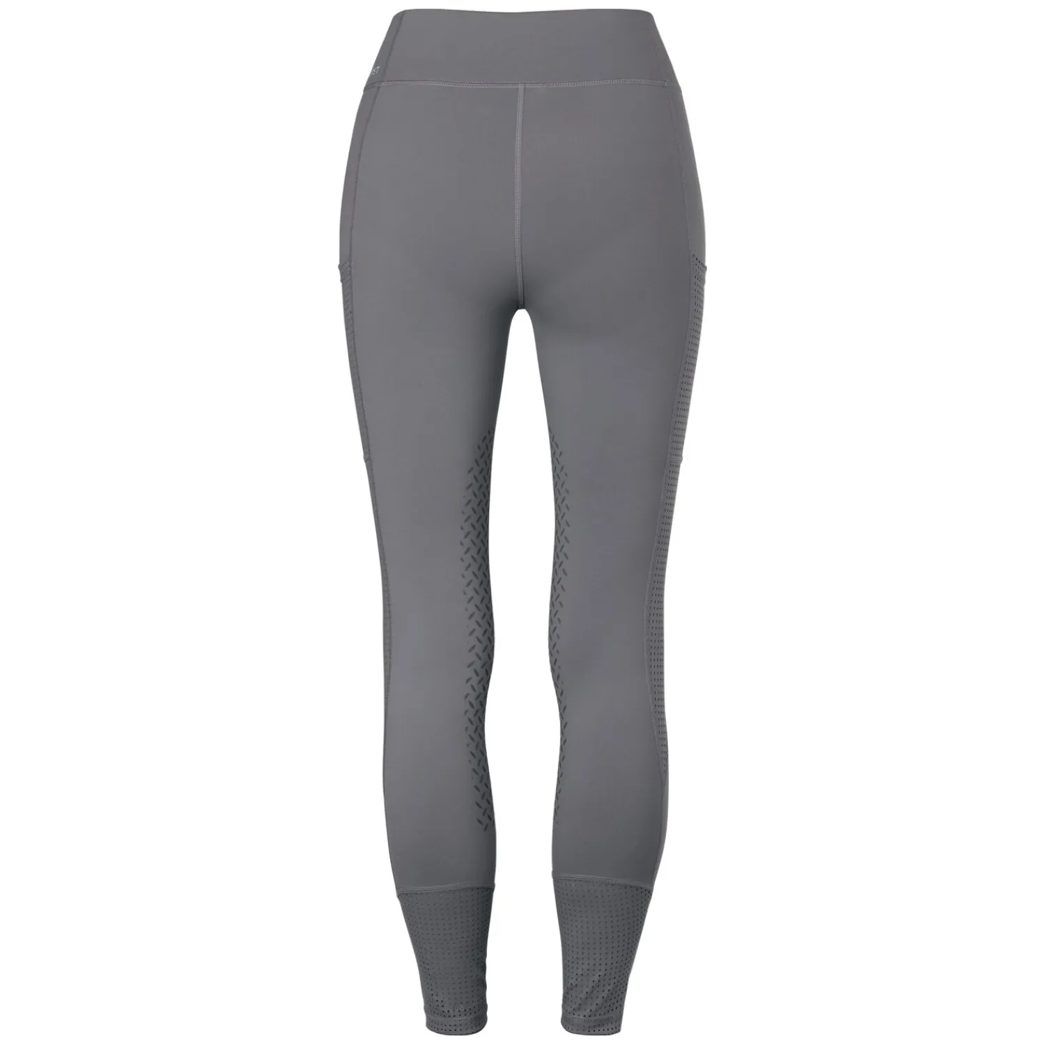 Damen Loesdau Reithosen<black forest Grip-Halbbesatz-Reitleggings mit Mesh