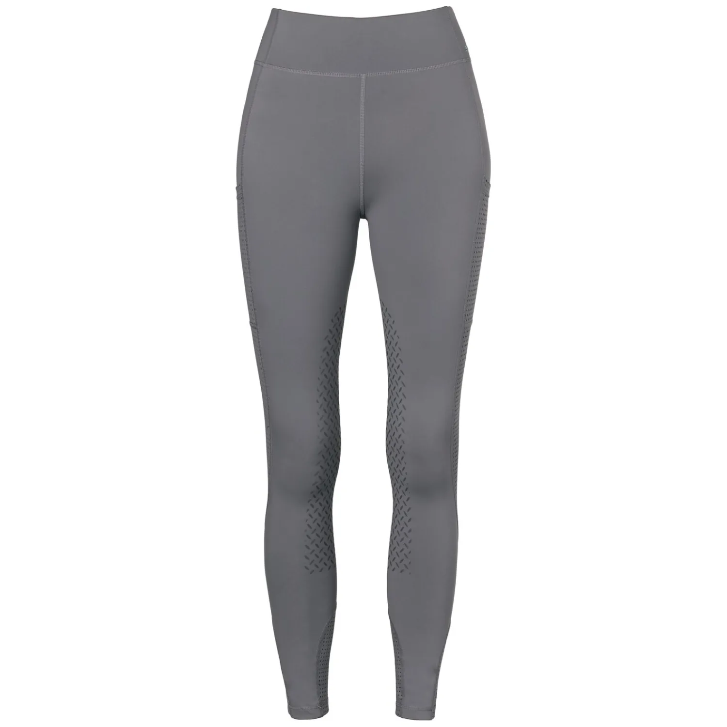 Damen Loesdau Reithosen<black forest Grip-Halbbesatz-Reitleggings mit Mesh