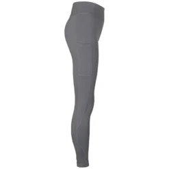 Damen Loesdau Reithosen<black forest Grip-Halbbesatz-Reitleggings mit Mesh