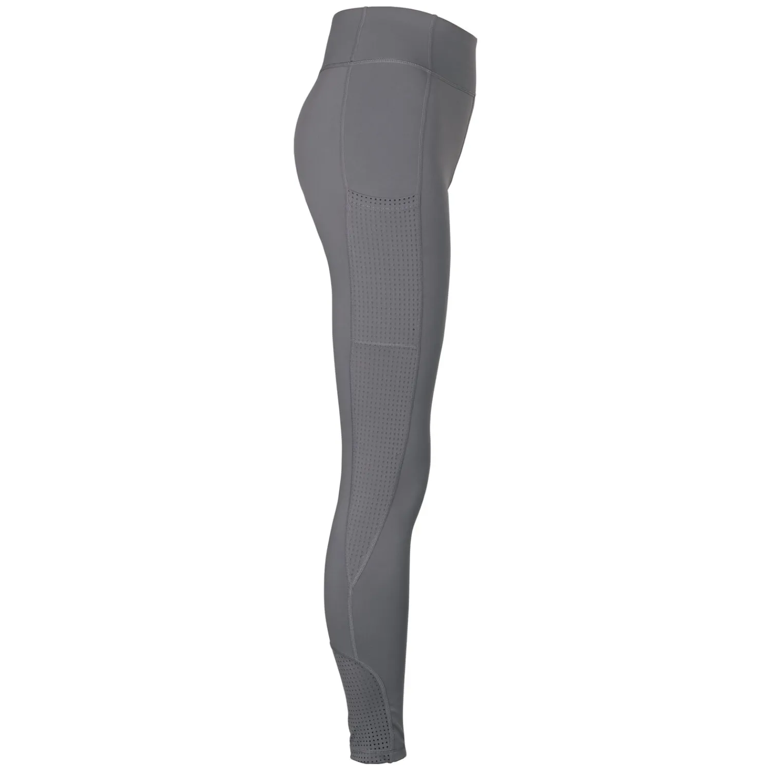 Damen Loesdau Reithosen<black forest Grip-Halbbesatz-Reitleggings mit Mesh