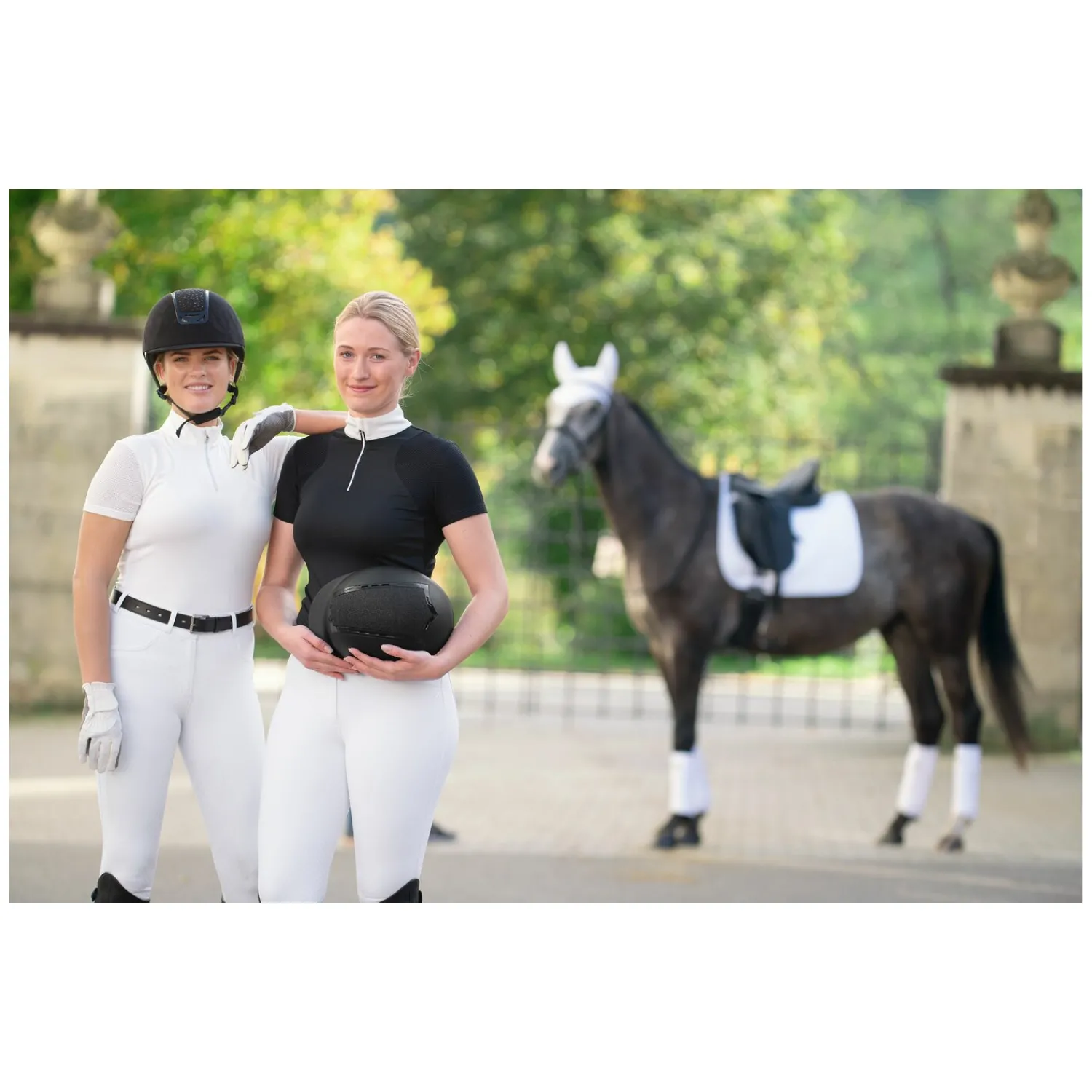 Damen black forest Turnierbekleidung|Reithosen<Grip-Kniebesatz-Reithose