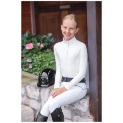 Kinder Loesdau Turnierbekleidung|Reithosen<black forest Grip-Kniebesatz-Reithose