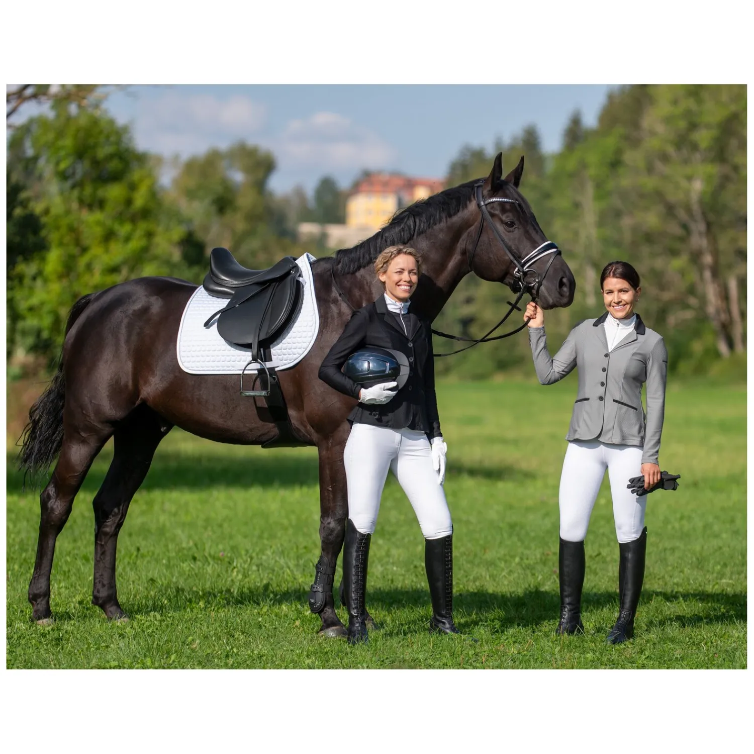 Damen black forest Turnierbekleidung|Reithosen<Grip-Vollbesatz-Reithose