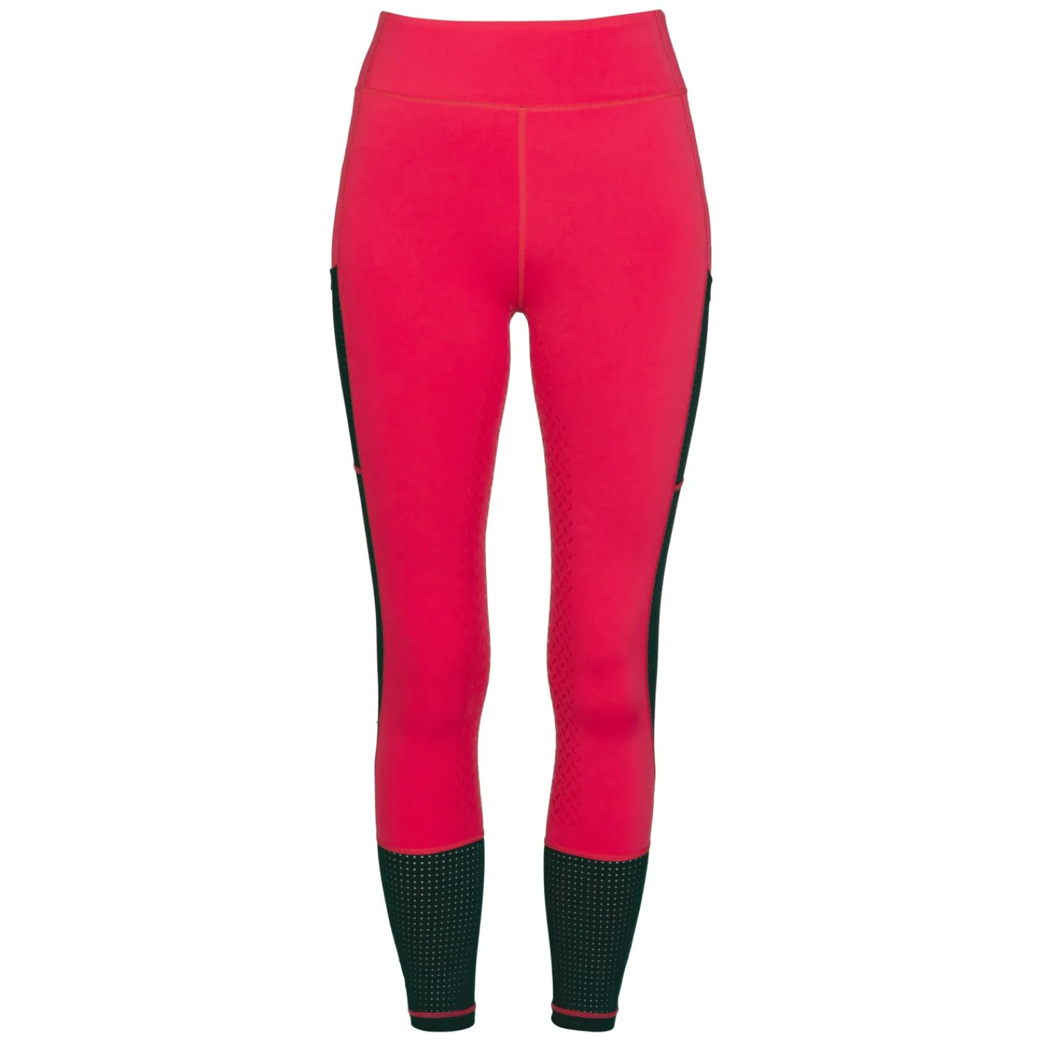 Damen black forest Reithosen<Grip-Vollbesatz-Reitleggings mit Mesh