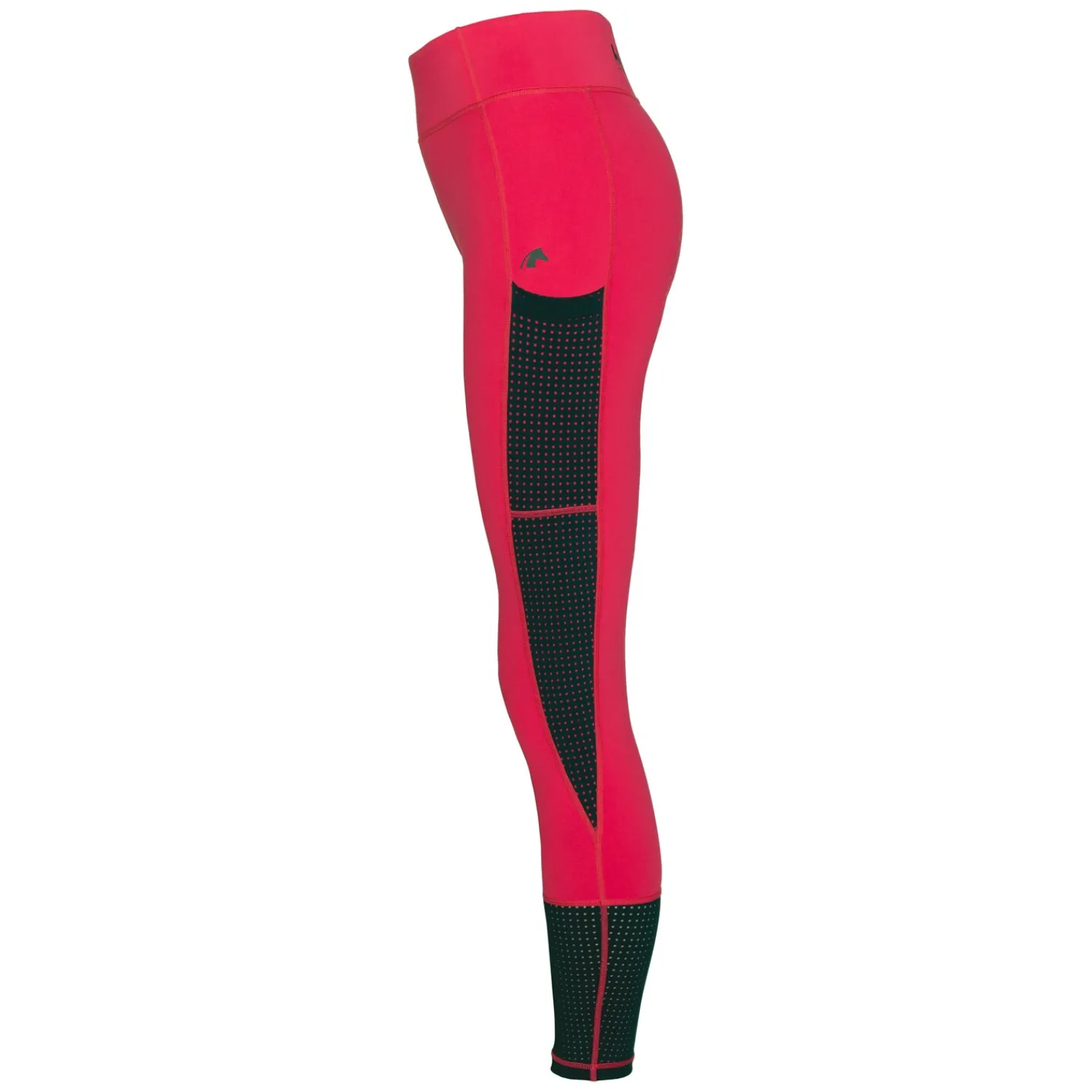 Damen black forest Reithosen<Grip-Vollbesatz-Reitleggings mit Mesh