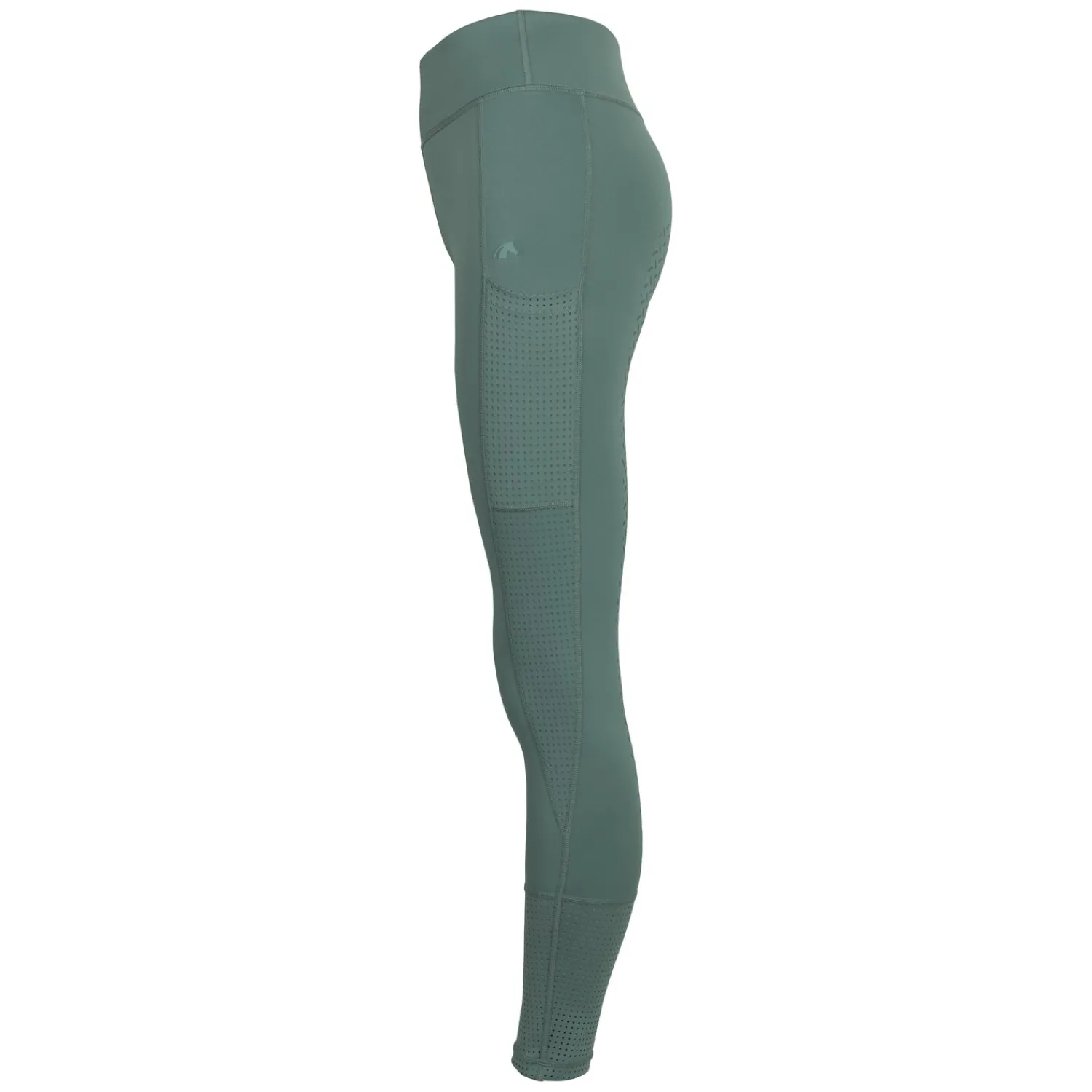 Damen black forest Reithosen<Grip-Vollbesatz-Reitleggings mit Mesh