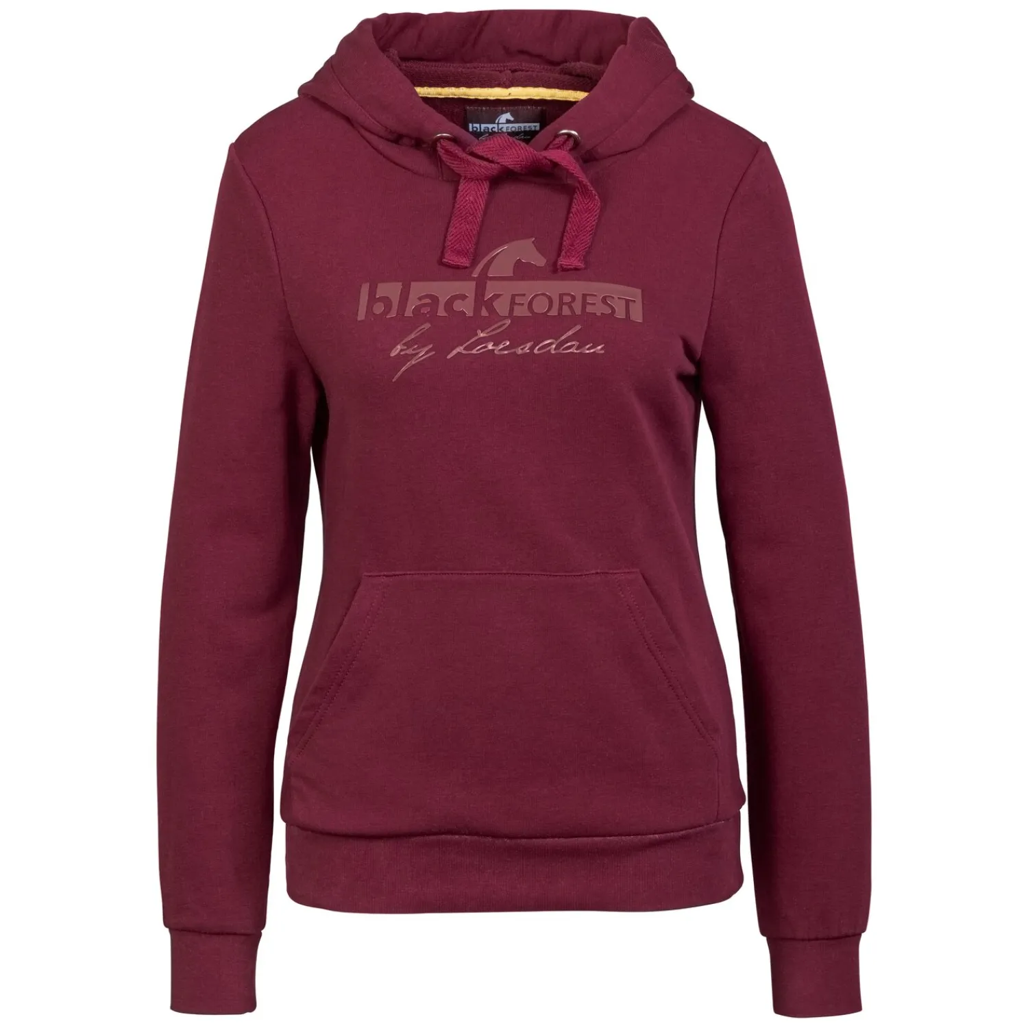 Damen black forest Pullover & Hoodies<Hoodie mit Silikonprint