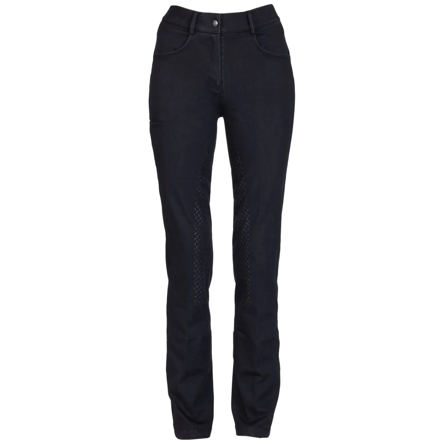 Damen black forest Reithosen<Jeans-Jodhpur-Reithose mit Grip-Vollbesatz