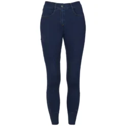 Damen black forest Reithosen<Jeans-Reithose mit Grip-Vollbesatz