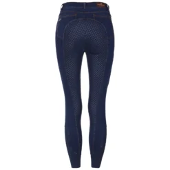 Damen black forest Reithosen<Jeans-Reithose mit Grip-Vollbesatz
