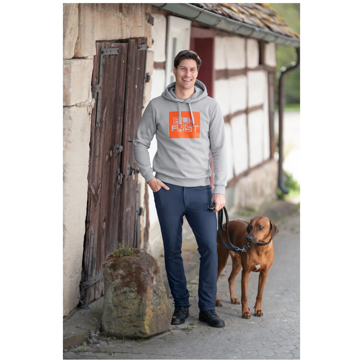 Herren black forest Reithosen<Jodhpur-Reithose Softshell Grip
