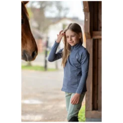 Kinder Loesdau Pullover & Hoodies|Funktionsshirts<black forest kids Funktionsshirt