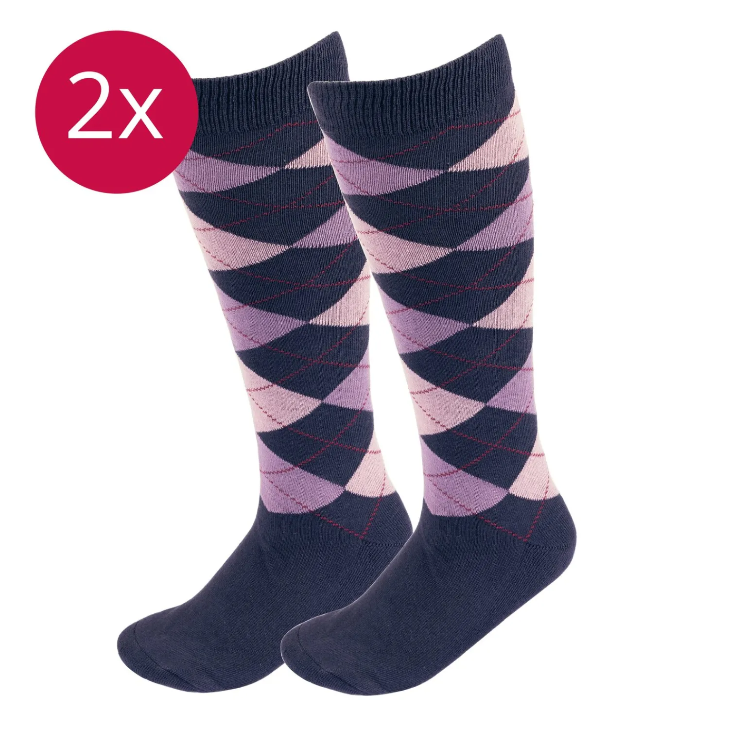 Loesdau Reitsocken|Vorteils-Sets<black forest Kniestrümpfe 2er-Set