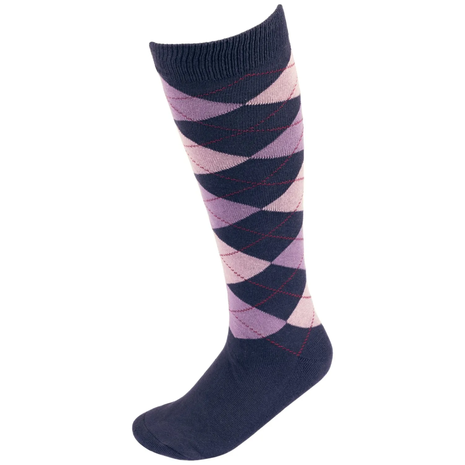 black forest Reitsocken<Kniestrümpfe mit Karomuster