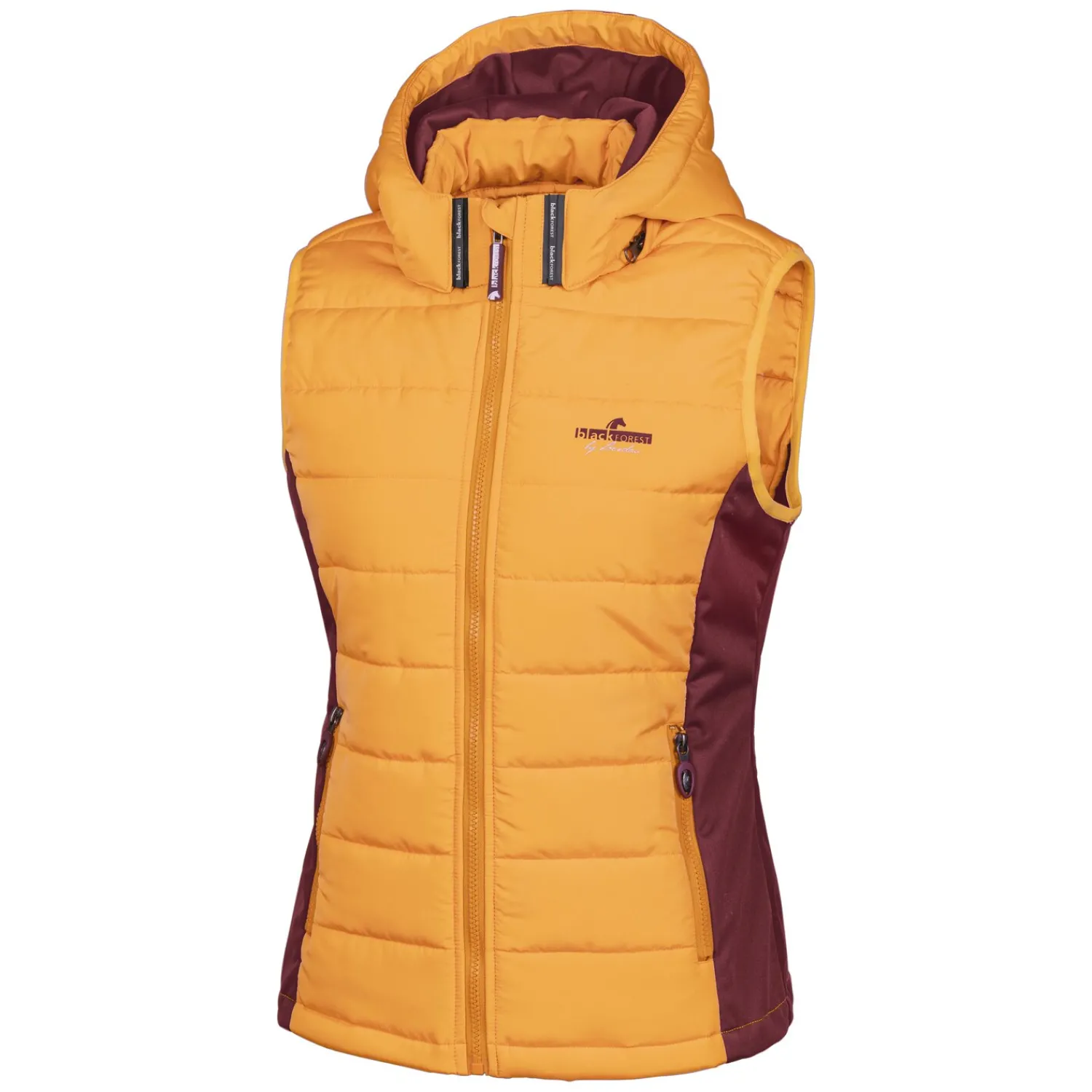 Damen Loesdau Westen<black forest Materialmix-Steppweste