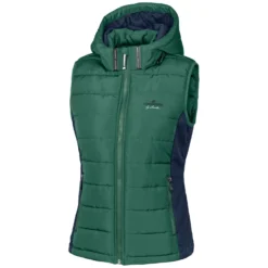 Damen Loesdau Westen<black forest Materialmix-Steppweste