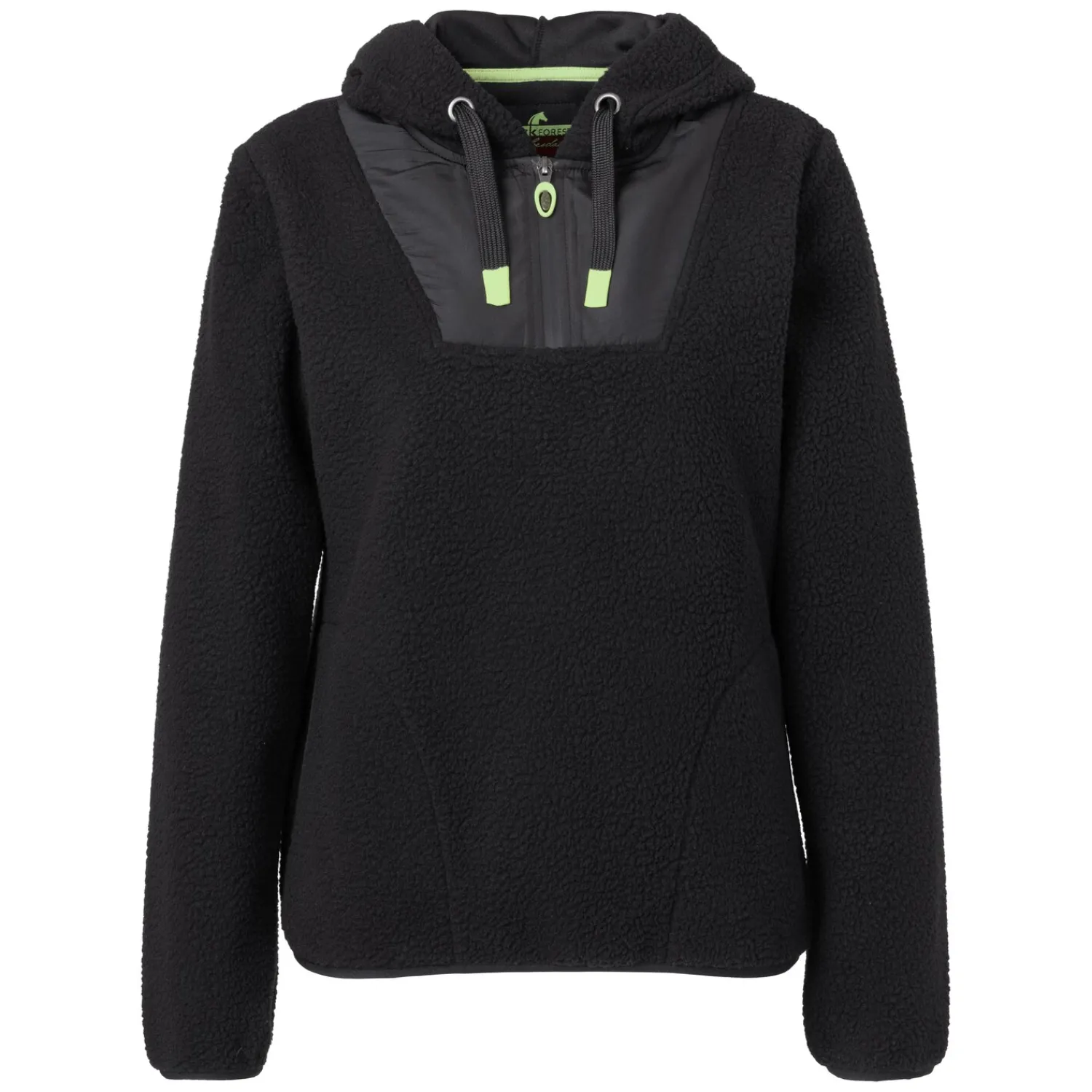Damen Loesdau Pullover & Hoodies<forest Sherpa-Fleecehoodie