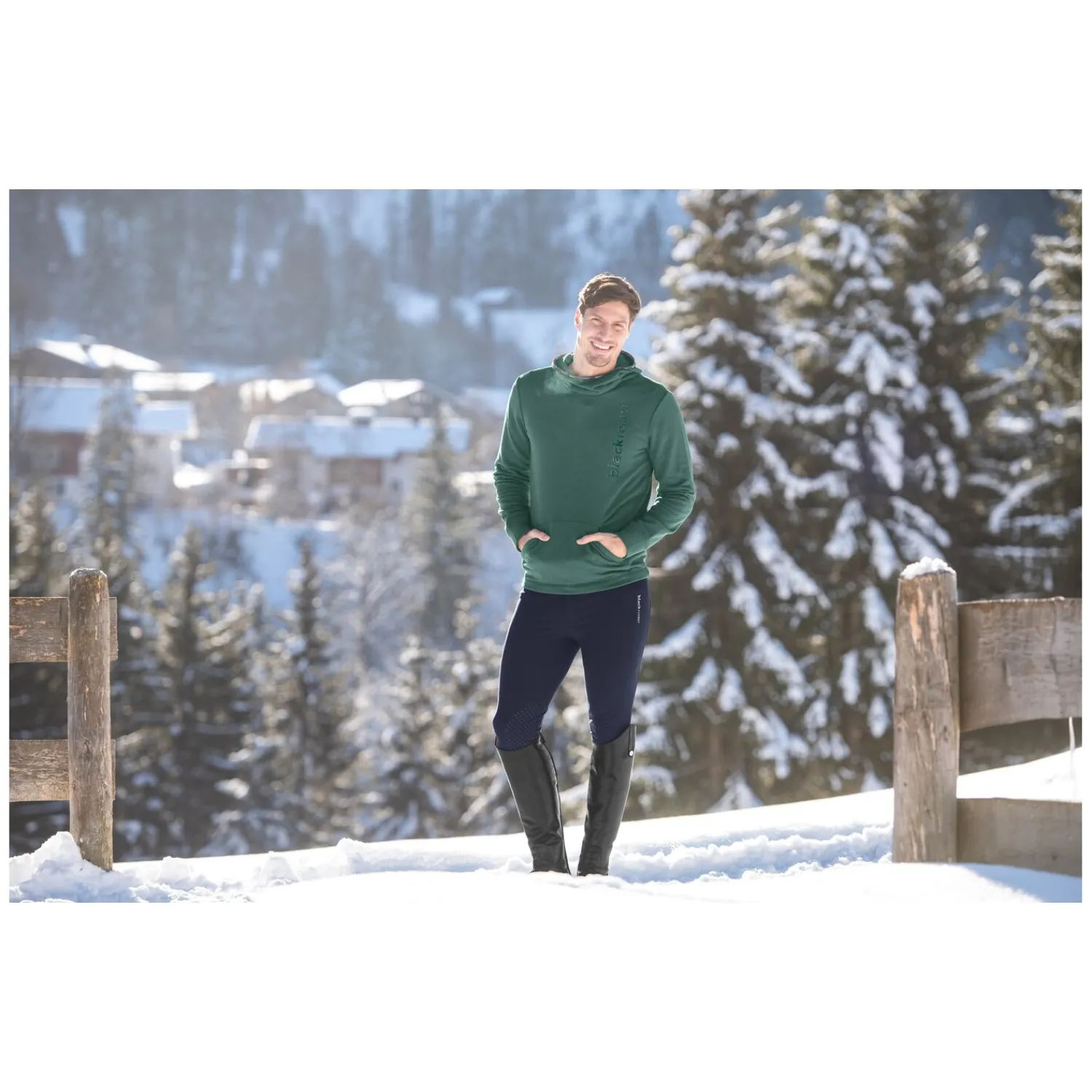 Herren black forest Pullover & Hoodies<tehkragen-Hoodie