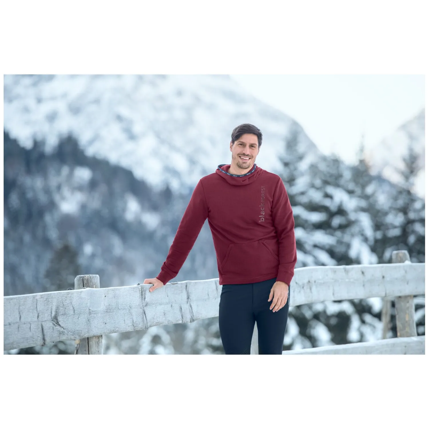 Herren black forest Pullover & Hoodies<tehkragen-Hoodie