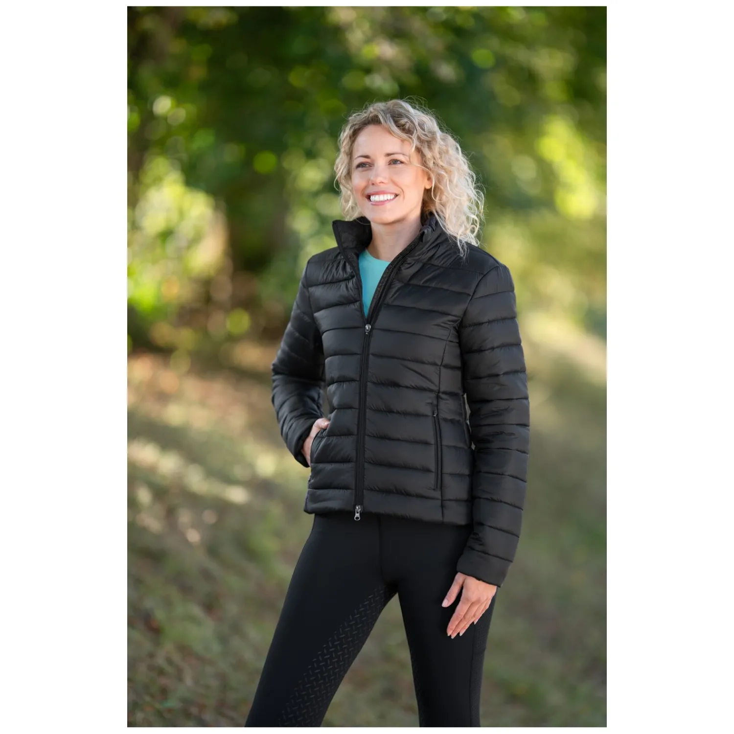 Damen black forest Reitjacken<Steppjacke