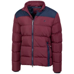 Herren Loesdau Reitjacken<black forest Steppjacke mit Stehkragen