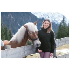 Damen black forest Pullover & Hoodies<Sweathoodie mit hohem Kragen