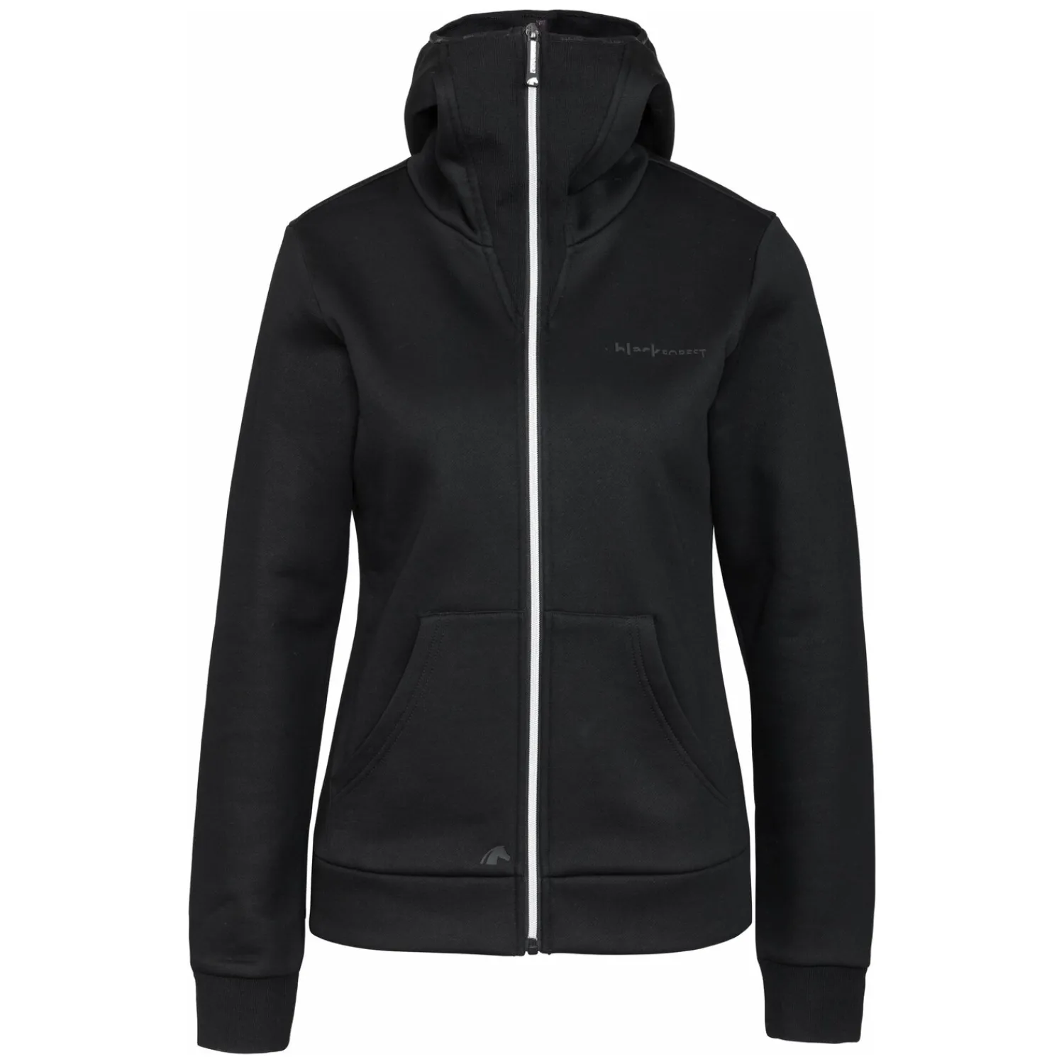 Damen Loesdau Reitjacken<forest Sweatjacke mit hohem Kragen