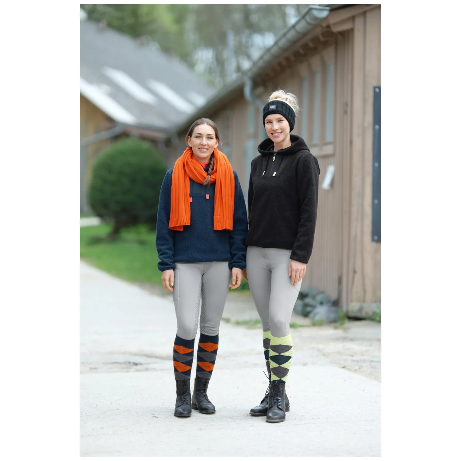 Damen black forest Reithosen<Thermoleggings mit Grip-Vollbesatz