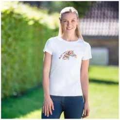 Damen Loesdau Polo & T-Shirts<black forest T-Shirt