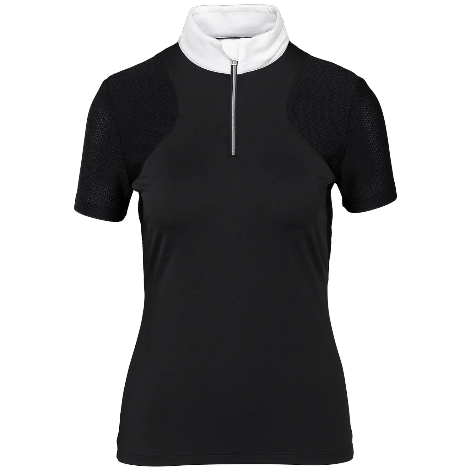 Damen black forest Turnierbekleidung<Turnierhirt kurzar
