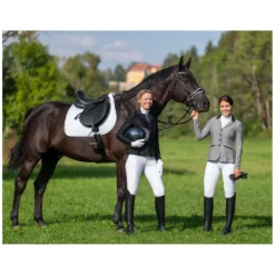 Damen black forest Turnierbekleidung<Turnierhirt kurzar