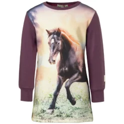 Kinder Loesdau Pullover & Hoodies<BONDI Sweatkleid Pferd