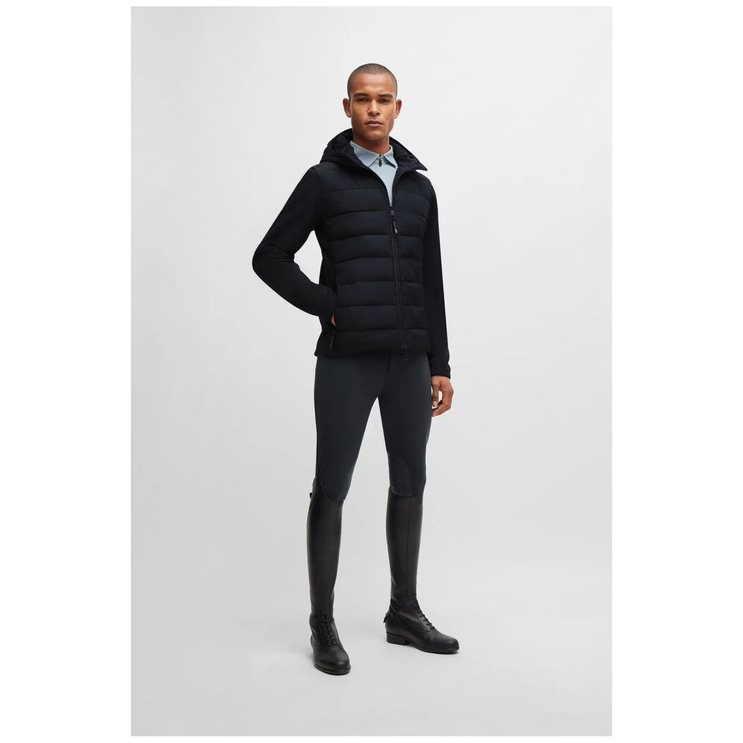 Herren Loesdau Reitjacken<BOSS EQUESTRIAN Hybrid-Pufferjacke Jeff