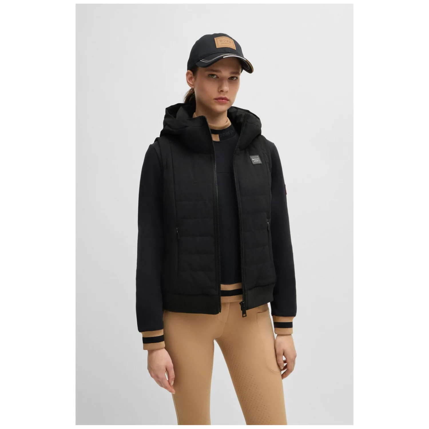 Damen Loesdau Westen<BOSS EQUESTRIAN Puffer Weste Fally